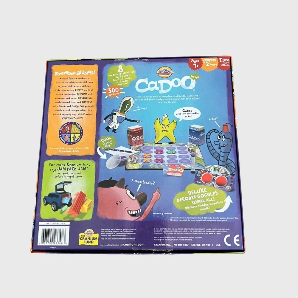 Cranium cardoo game